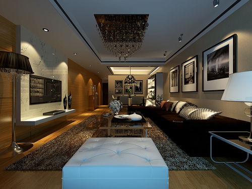 90㎡現(xiàn)代簡(jiǎn)約一居裝修案例